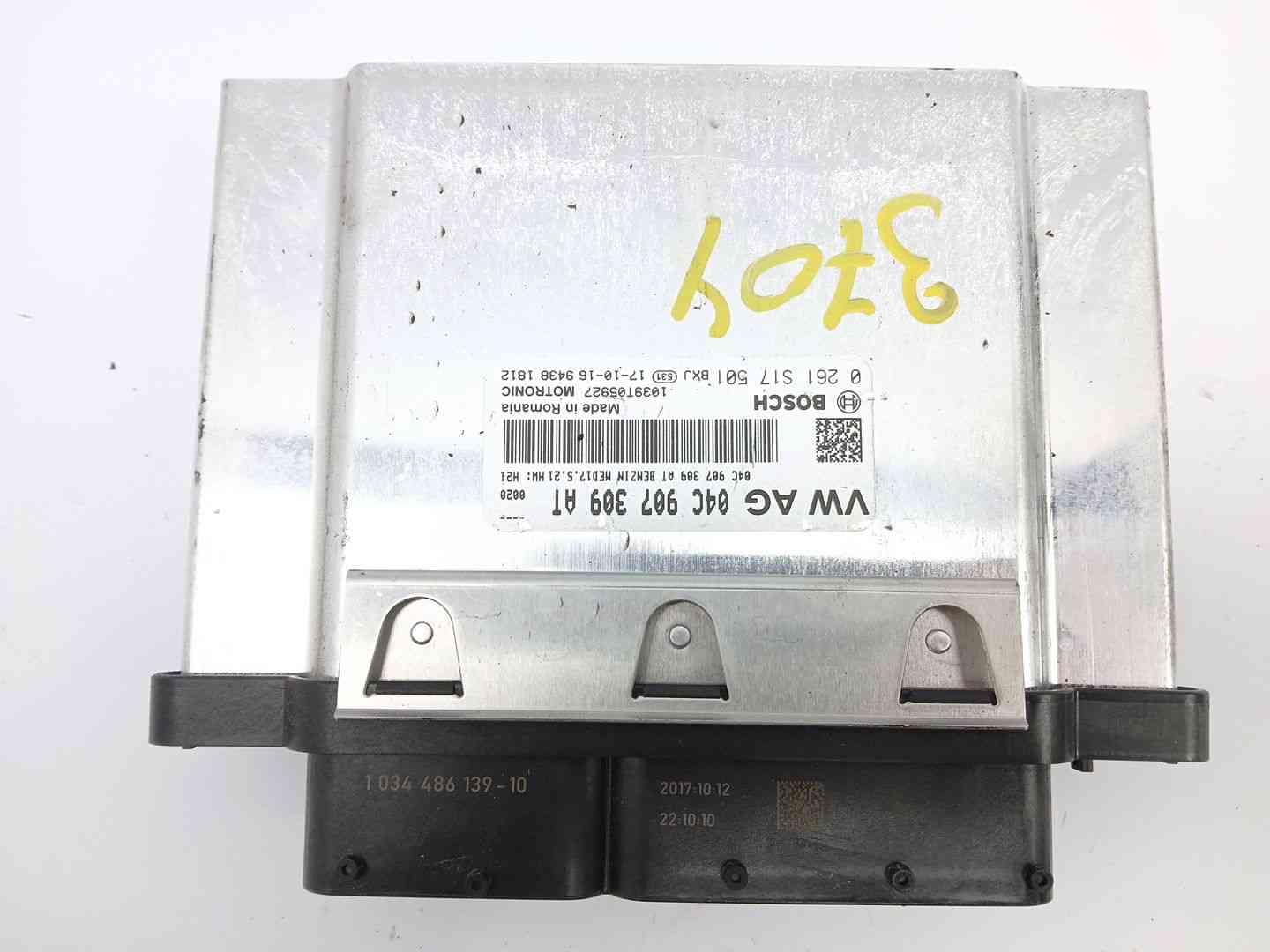 CENTRALITA MOTOR UCE VOLKSWAGEN POLO VI (AW1, BZ1, AE1, BZ3) 04C907309AT / 0261S17501 04C907309AT0261S17501