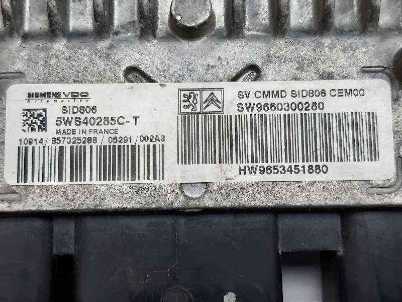 CENTRALITA MOTOR UCE CITROËN C2 9660300280 / 5WS40285CT / HW9653451880 96603002805WS40285CTHW9653451880 - Vista 2
