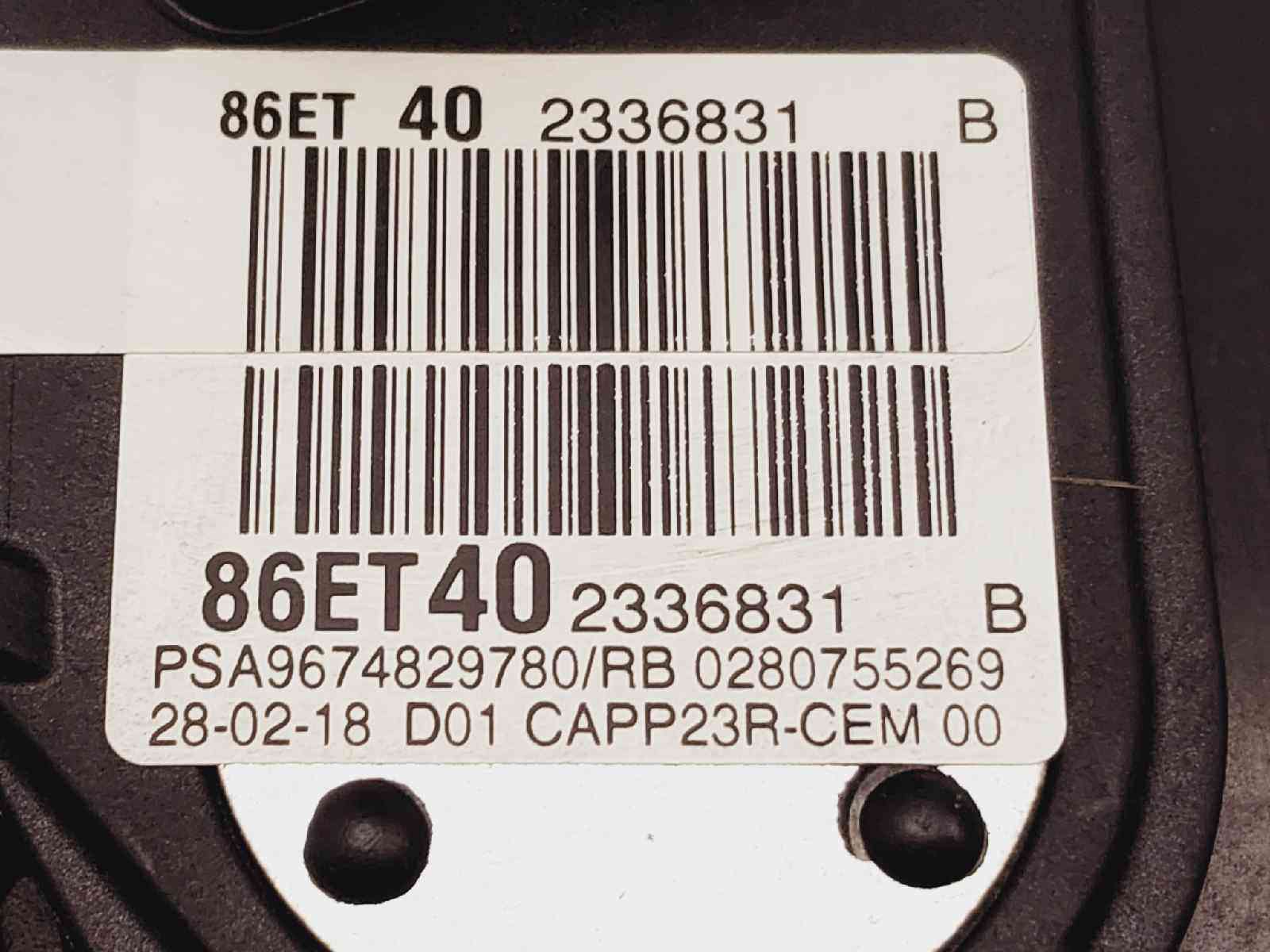 POTENCIOMETRO PEDAL CITROËN C4 SPACETOURER 9674829780 9674829780 - Vista 3