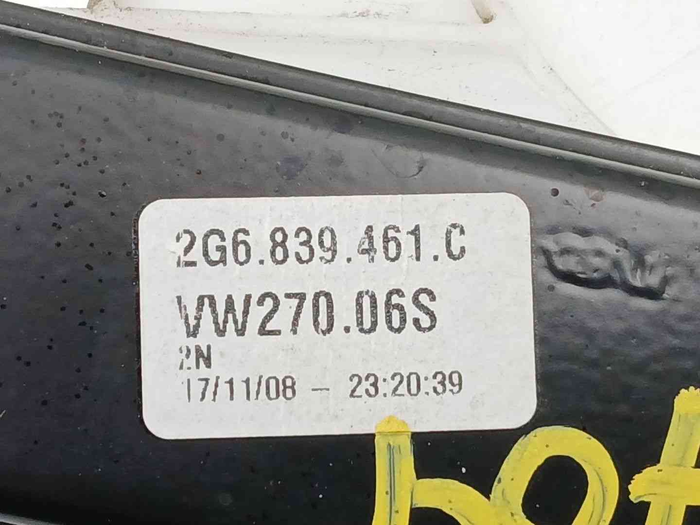 ELEVALUNAS TRASERO IZQUIERDO VOLKSWAGEN POLO VI (AW1, BZ1, AE1, BZ3) 2G6839461C 2G6839461C - Vista 3