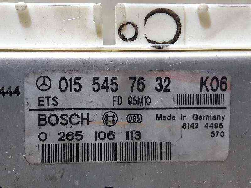 CENTRALITA CHECK CONTROL MERCEDES-BENZ CLASE E (W210) BERLINA 0155457632 / BOSCH / 0265106113 0155457632BOSCH0265106113 - Vista 3
