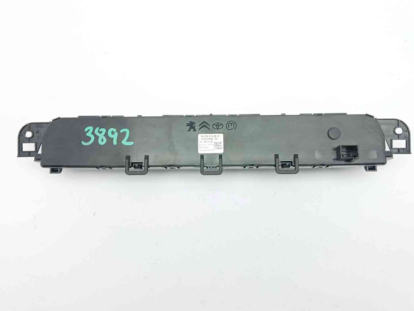 MANDO CLIMATIZADOR CITROËN JUMPY III Furgoneta (V_) 98340416ZD 98340416ZD - Vista 2