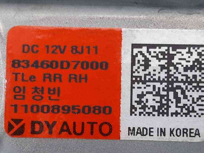 ELEVALUNAS TRASERO DERECHO HYUNDAI TUCSON 83460D7000 83460D7000 - Vista 3