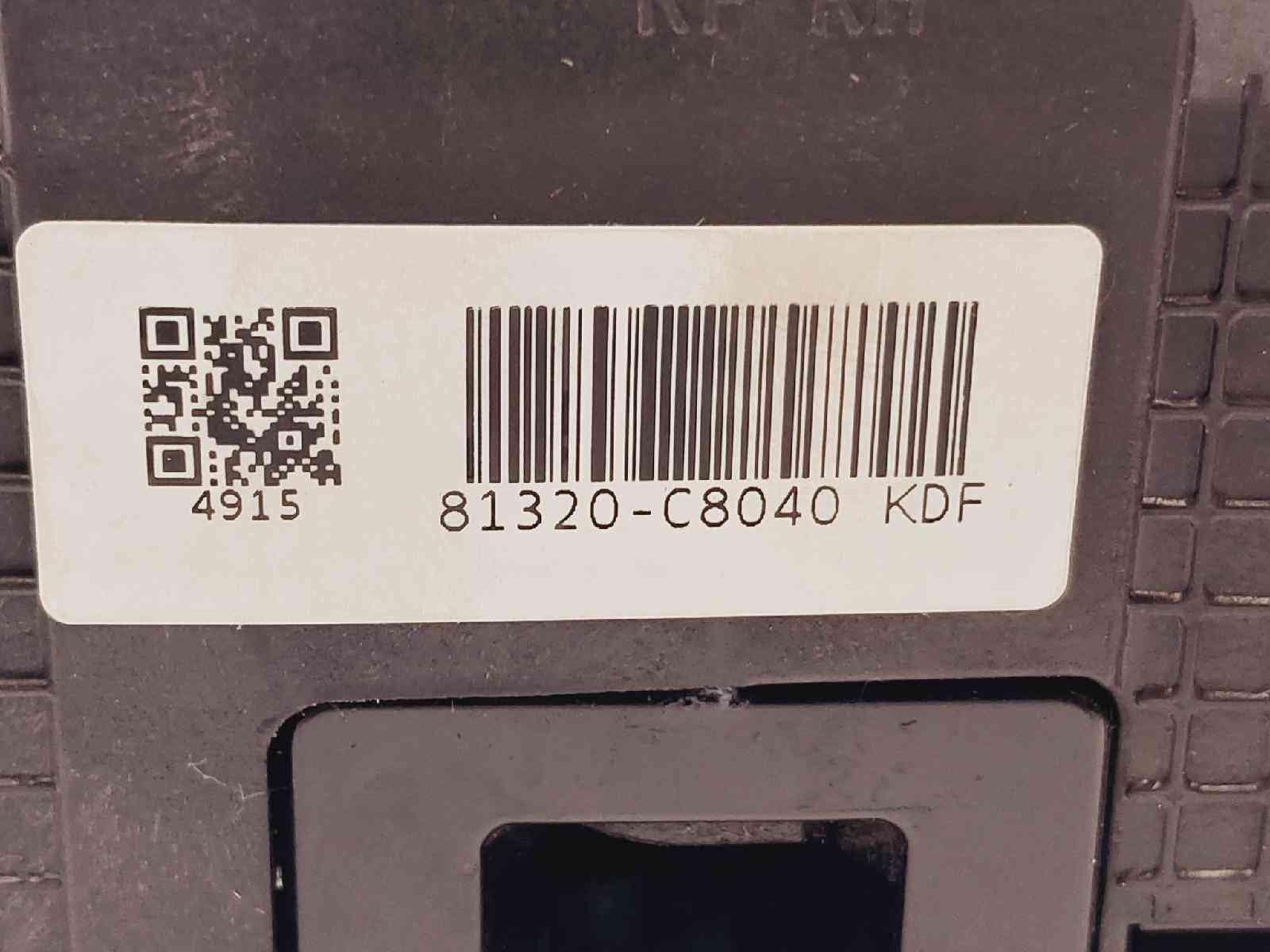 CERRADURA PUERTA DELANTERA DERECHA HYUNDAI I20 81320C8040 81320C8040 - Vista 2