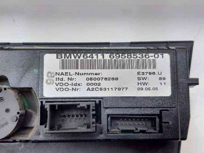 MANDO CLIMATIZADOR BMW SERIE 3 BERLINA (E90) 695853601 695853601 - Vista 3
