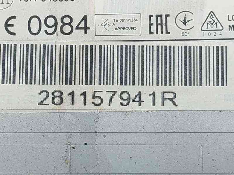 SISTEMA AUDIO / CD RENAULT CLIO IV 281157941R 281157941R - Vista 3