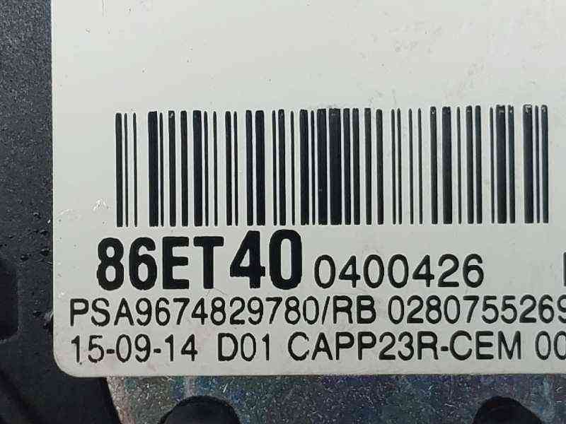 POTENCIOMETRO PEDAL CITROËN C4 PICASSO 9674829780 / 86ET40 967482978086ET40 - Vista 3