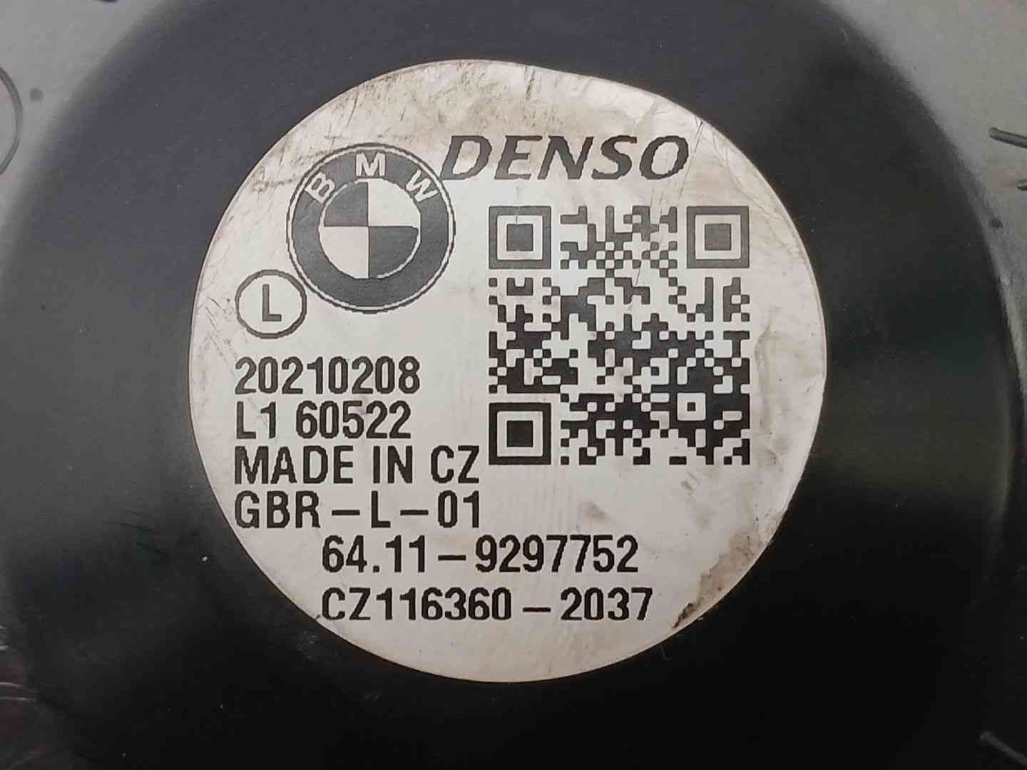 MOTOR CALEFACCION MINI MINI COUNTRYMAN (F60) 64119297752 / CZ1163602037 64119297752CZ1163602037 - Vista 3