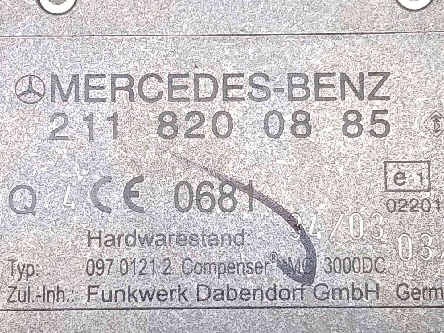 MODULO ELECTRONICO MERCEDES-BENZ CLASE M (W164) 2118200885 2118200885 - Vista 2