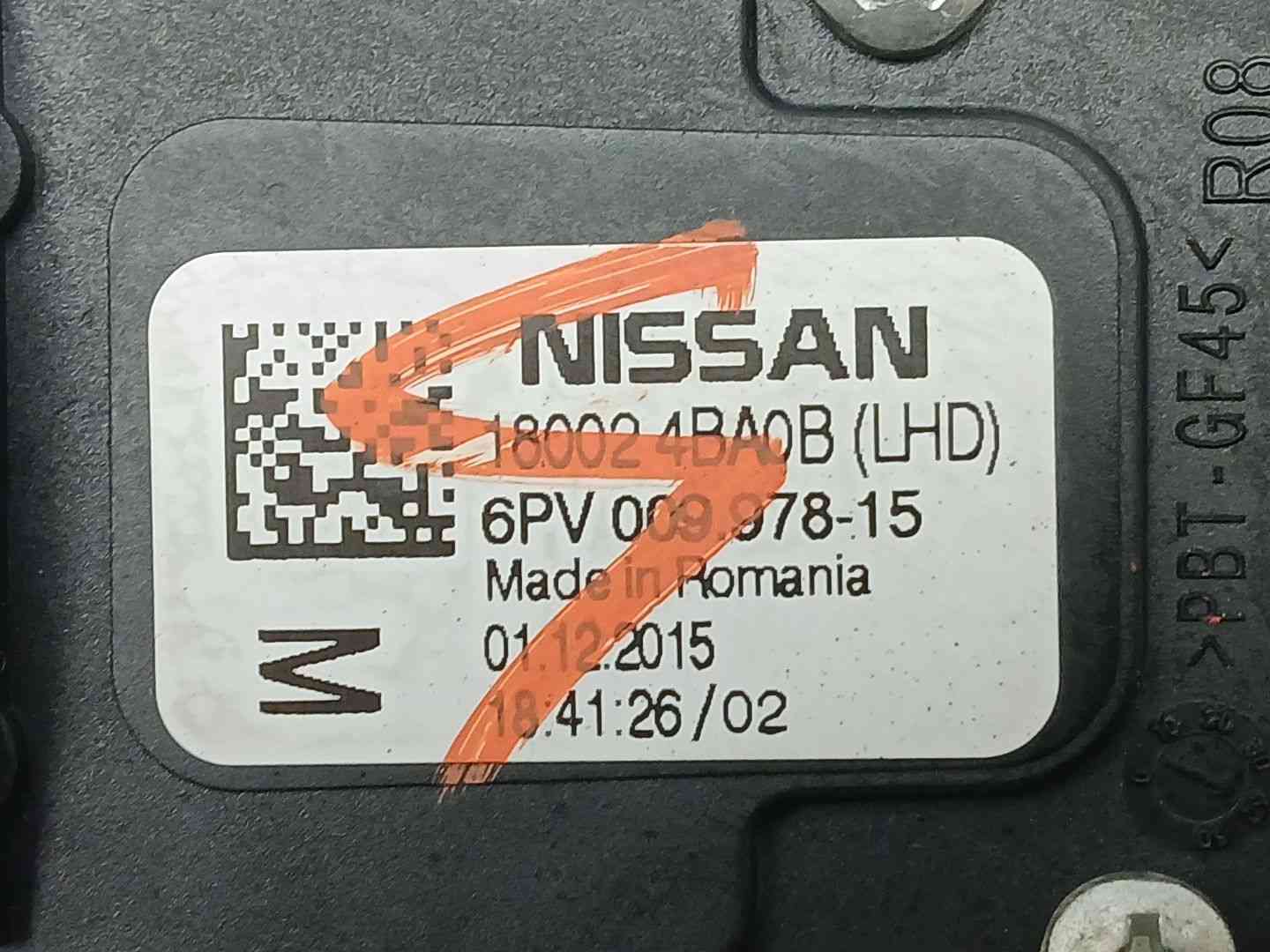 POTENCIOMETRO PEDAL RENAULT KADJAR (HA_, HL_) 180024BA0B / 6PV00997815 180024BA0B6PV00997815 - Vista 3