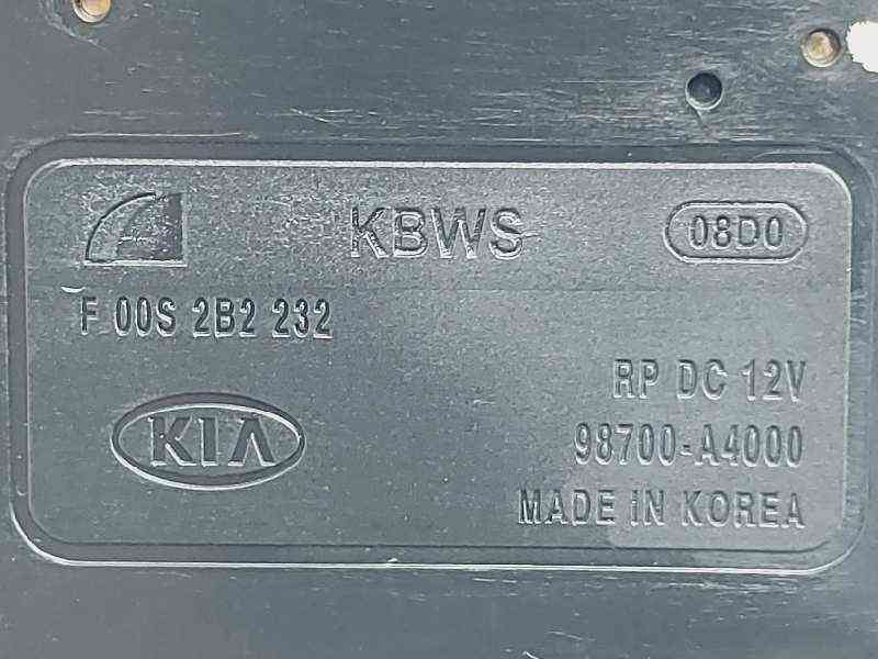 MOTOR LIMPIA TRASERO KIA CARENS ( ) 98700A4000 / F00S2B2232 98700A4000F00S2B2232 - Vista 3