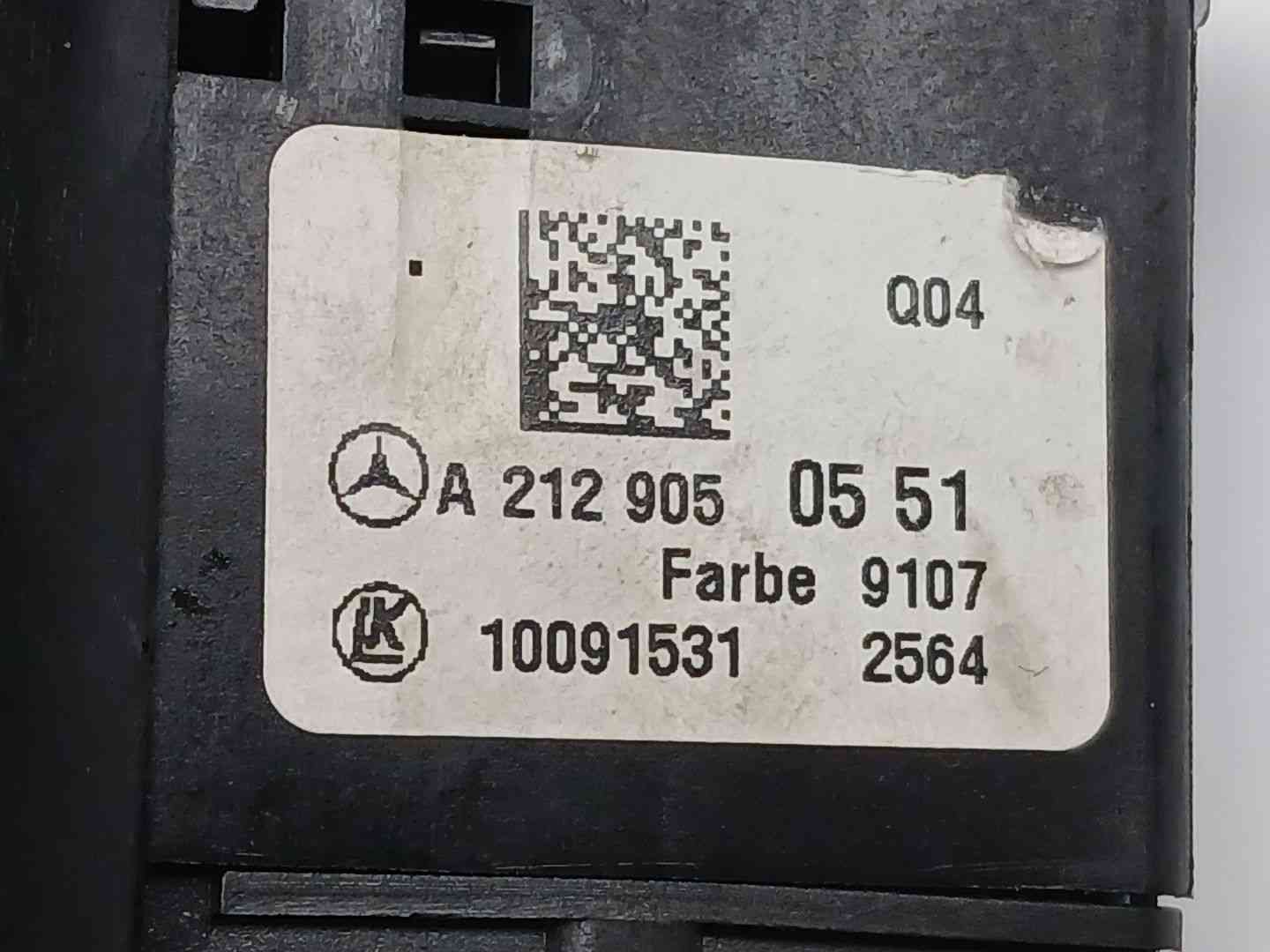 MANDO LUCES MERCEDES-BENZ CLASE E (W212) A2129050551 A2129050551 - Vista 3