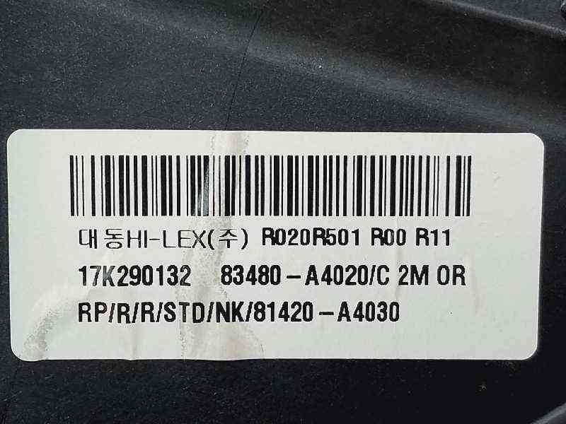 ELEVALUNAS TRASERO DERECHO KIA CARENS ( ) 83480A4000 / 83460A4000 / 83480A4020 83480A400083460A400083480A4020 - Vista 3