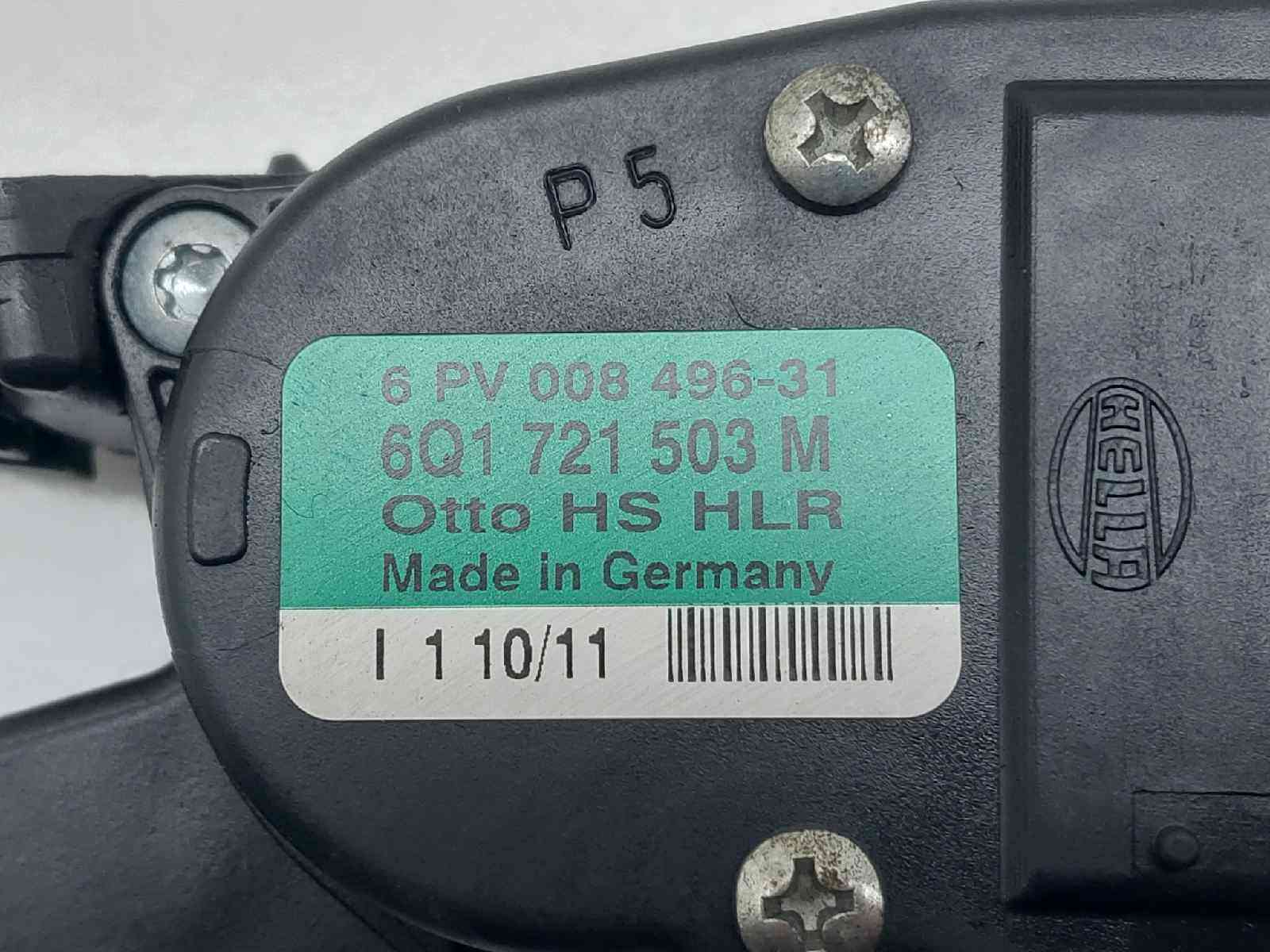 POTENCIOMETRO PEDAL SEAT IBIZA (6J5) 6Q1721503M 6Q1721503M - Vista 3