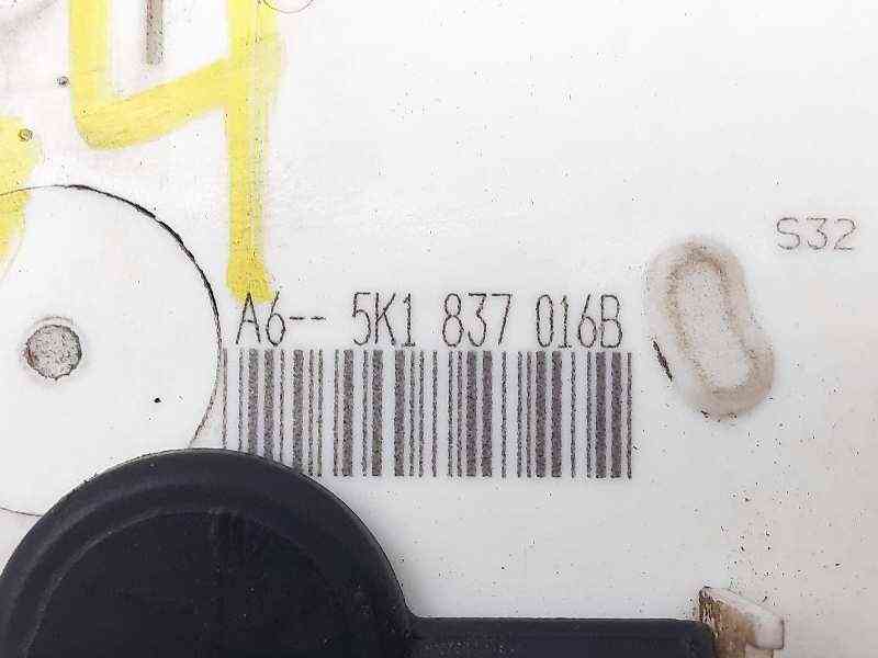 CERRADURA PUERTA DELANTERA DERECHA VOLKSWAGEN GOLF VI (5K1) A65K1837016B A65K1837016B - Vista 3