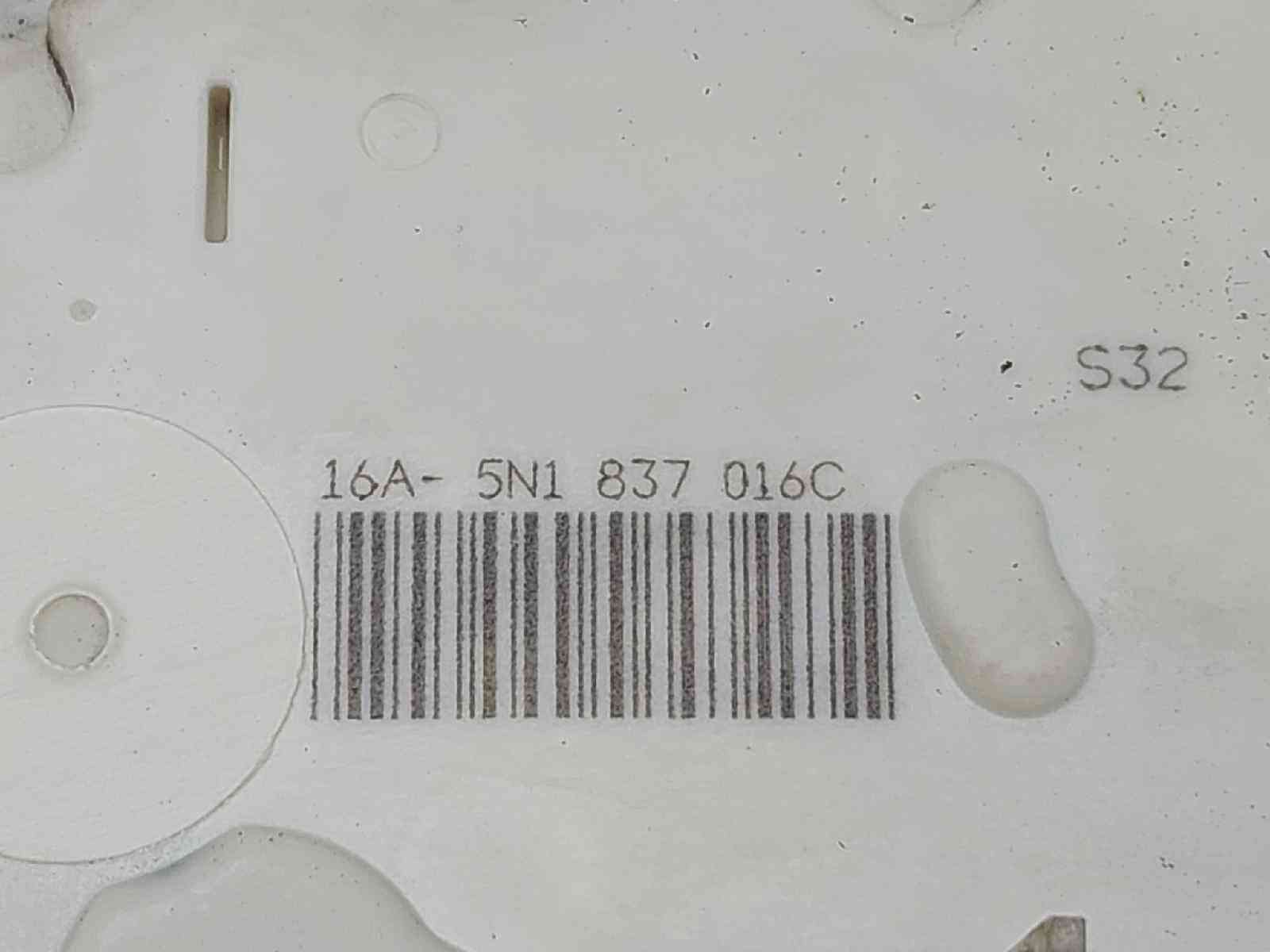 CERRADURA PUERTA DELANTERA DERECHA SEAT IBIZA (6J5) 16A5N1837016C 16A5N1837016C - Vista 3
