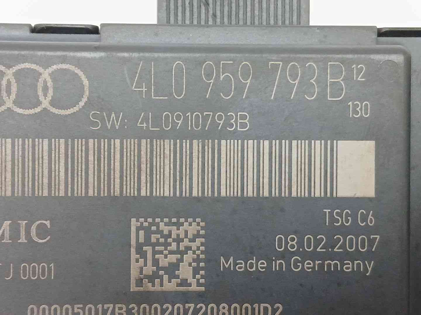 MODULO ELECTRONICO AUDI Q7 (4LB) 4L0959793B / 4L0910793B 4L0959793B4L0910793B - Vista 2