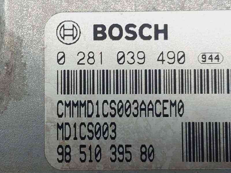 CENTRALITA MOTOR UCE PEUGEOT PARTNER 9851039580 / 0281039490 98510395800281039490 - Vista 2