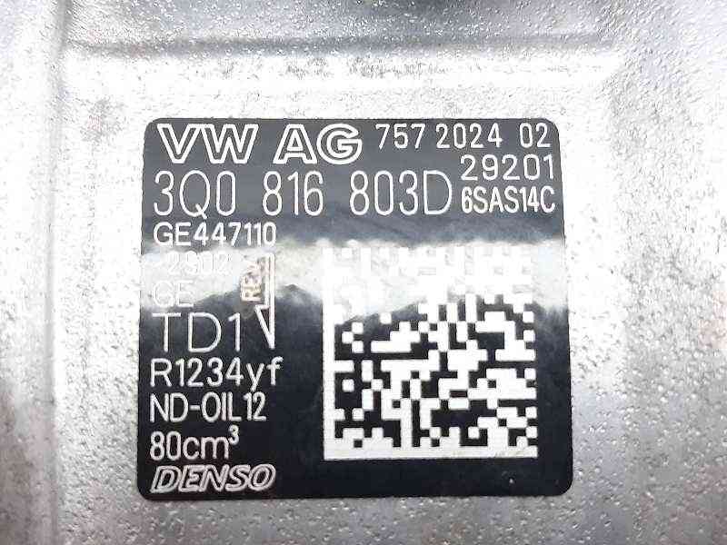 COMPRESOR AIRE ACONDICIONADO SEAT IBIZA (KJ1) 3Q0816803D 3Q0816803D - Vista 3