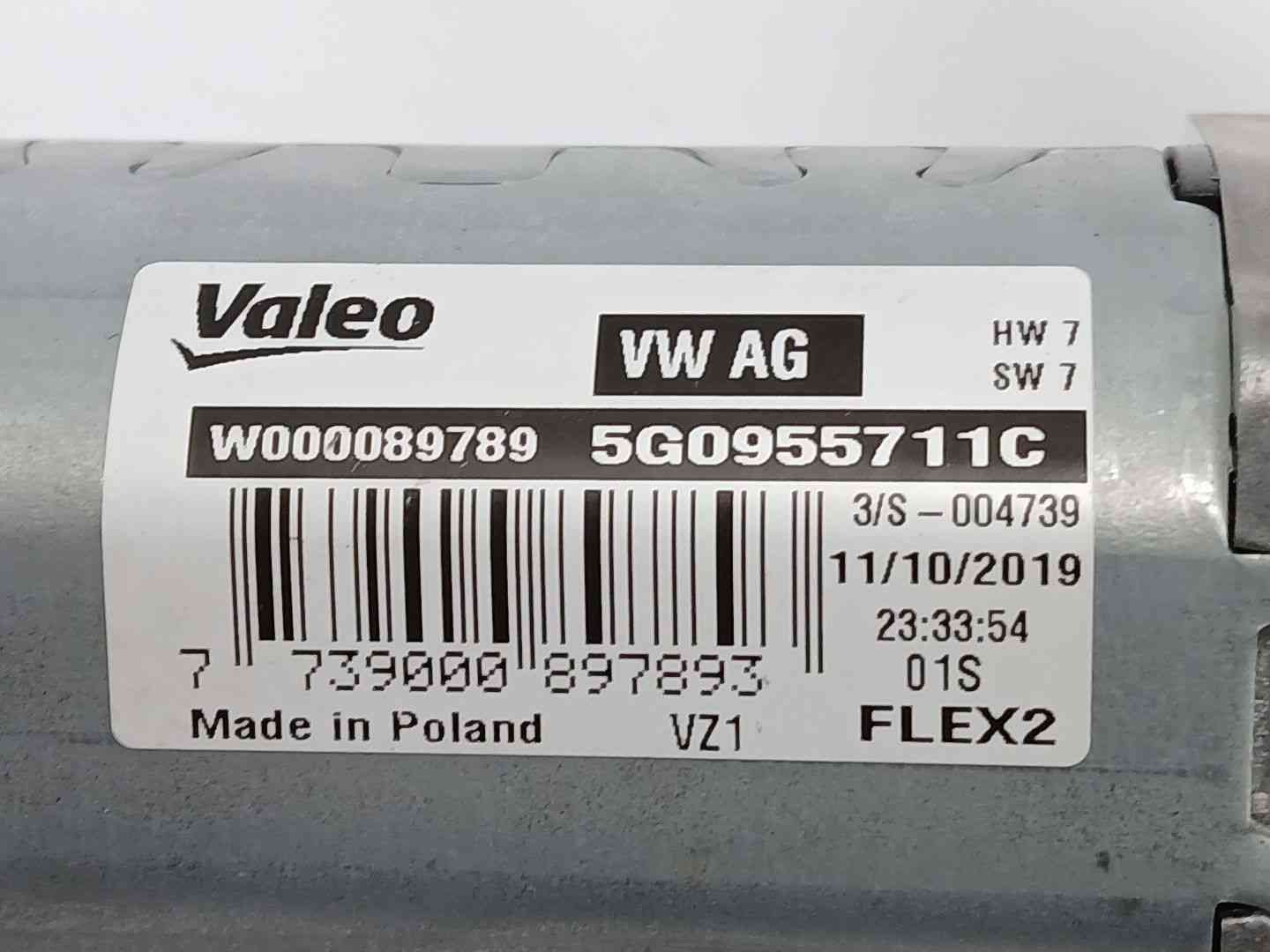 MOTOR LIMPIA TRASERO SEAT ARONA (KJ7, KJP) 5G0955711C / W000089789 5G0955711CW000089789 - Vista 3