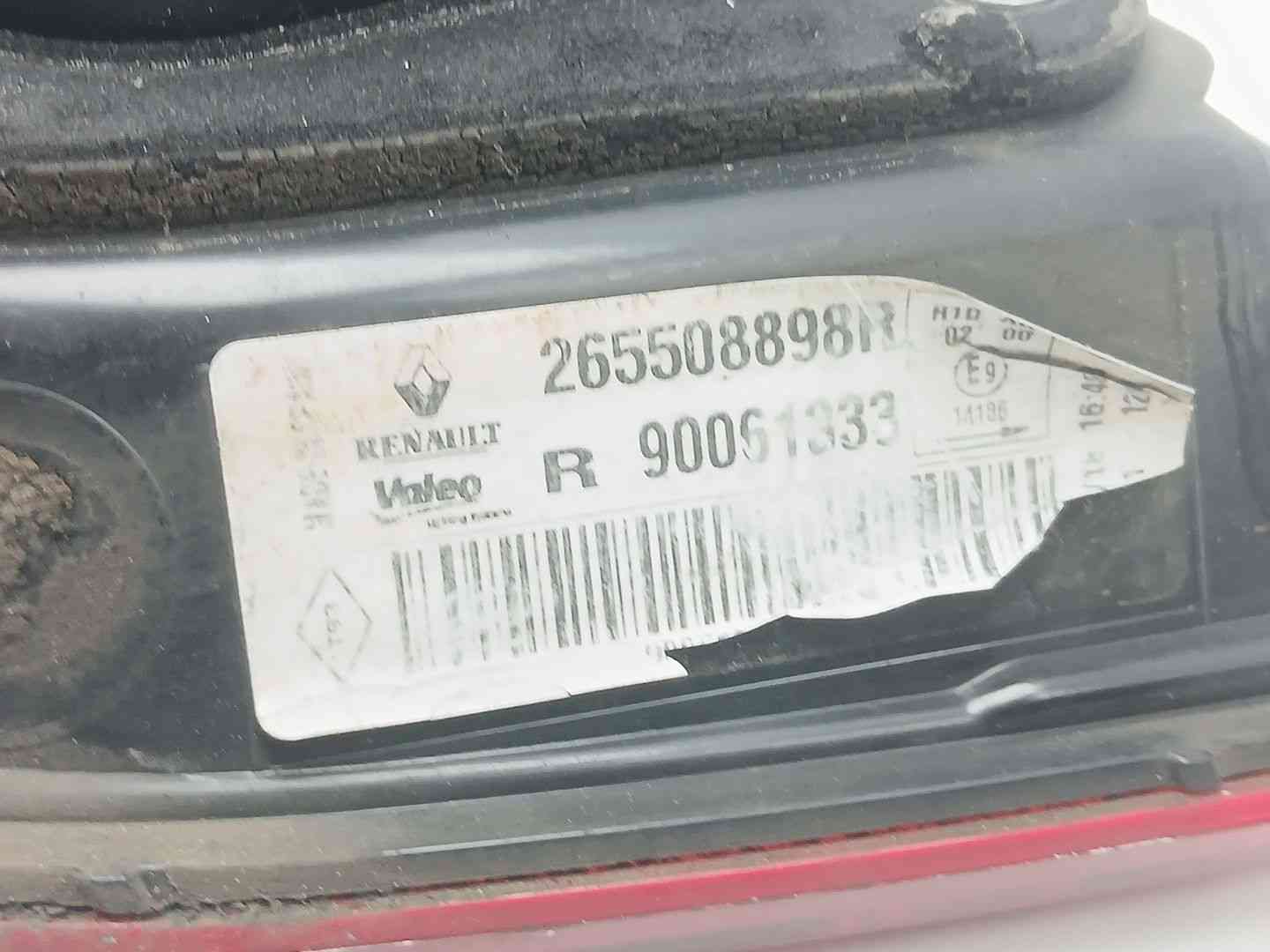 PILOTO TRASERO DERECHO INTERIOR RENAULT KADJAR (HA_, HL_) 265508898R 265508898R - Vista 3