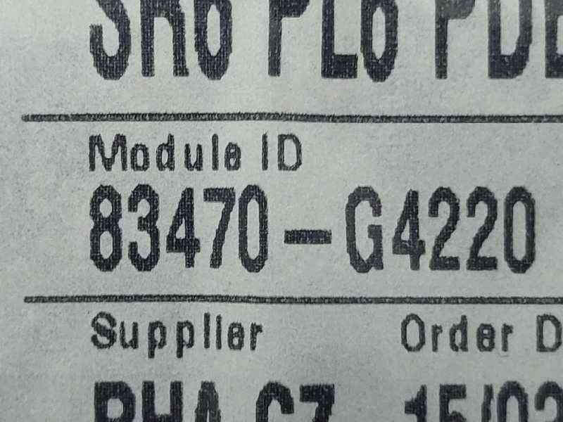 ELEVALUNAS TRASERO IZQUIERDO HYUNDAI I30 (PD) 83470G4220 / 83450G4010 83470G422083450G4010 - Vista 2