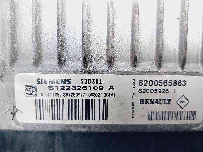 CENTRALITA MOTOR UCE RENAULT MEGANE II BERLINA 5P 8200565863 / 8200592611 / S122326109 82005658638200592611S122326109 - Vista 2