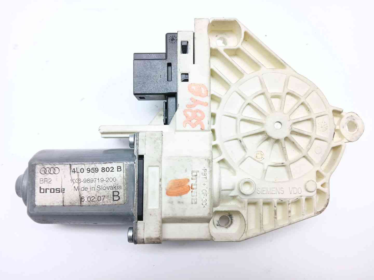 MOTOR ELEVALUNAS TRASERO DERECHO AUDI Q7 (4LB) 4L0959802B 4L0959802B - Vista 2