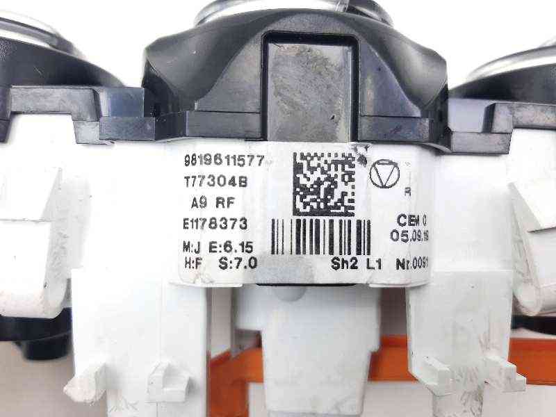 MANDO CALEFACCION / AIRE ACONDICIONADO PEUGEOT 208 (P2) 9819611577 9819611577 - Vista 3