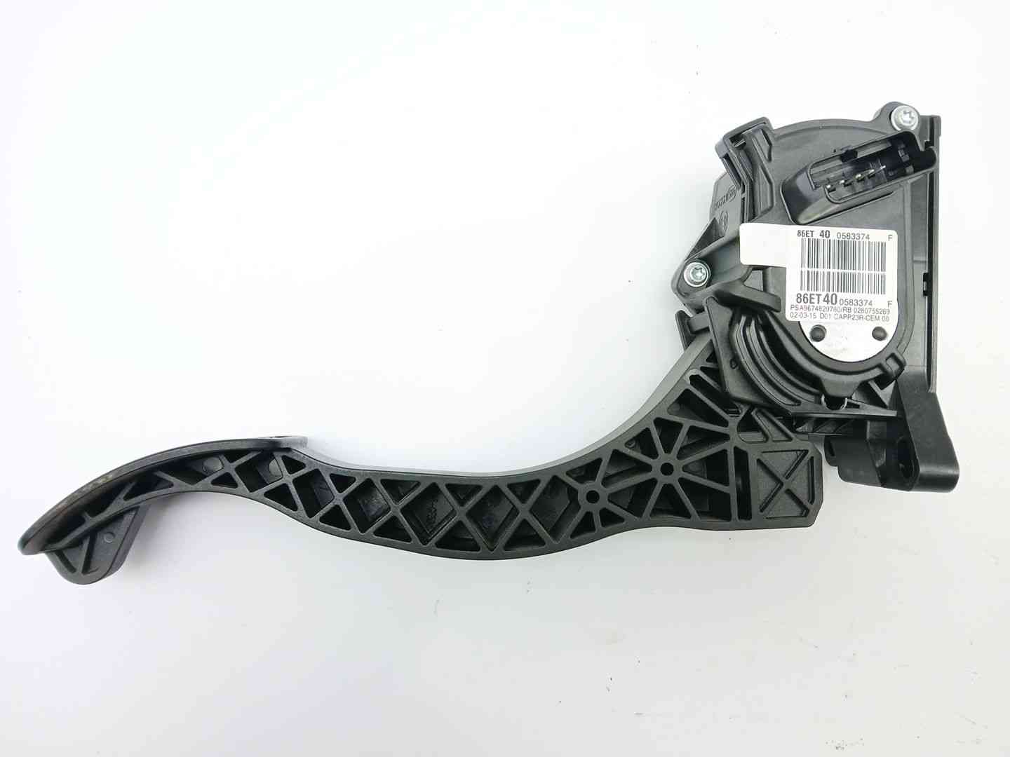 POTENCIOMETRO PEDAL CITROËN C4 PICASSO II Van (DD_) 9674829780 / 86ET40 967482978086ET40 - Vista 2