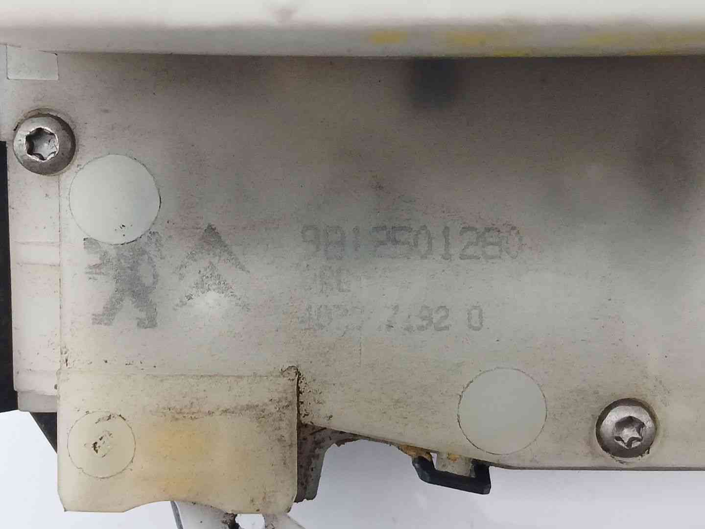 CERRADURA PUERTA TRASERA IZQUIERDA PEUGEOT 208 I (CA_, CC_) 9812501280 9812501280 - Vista 3