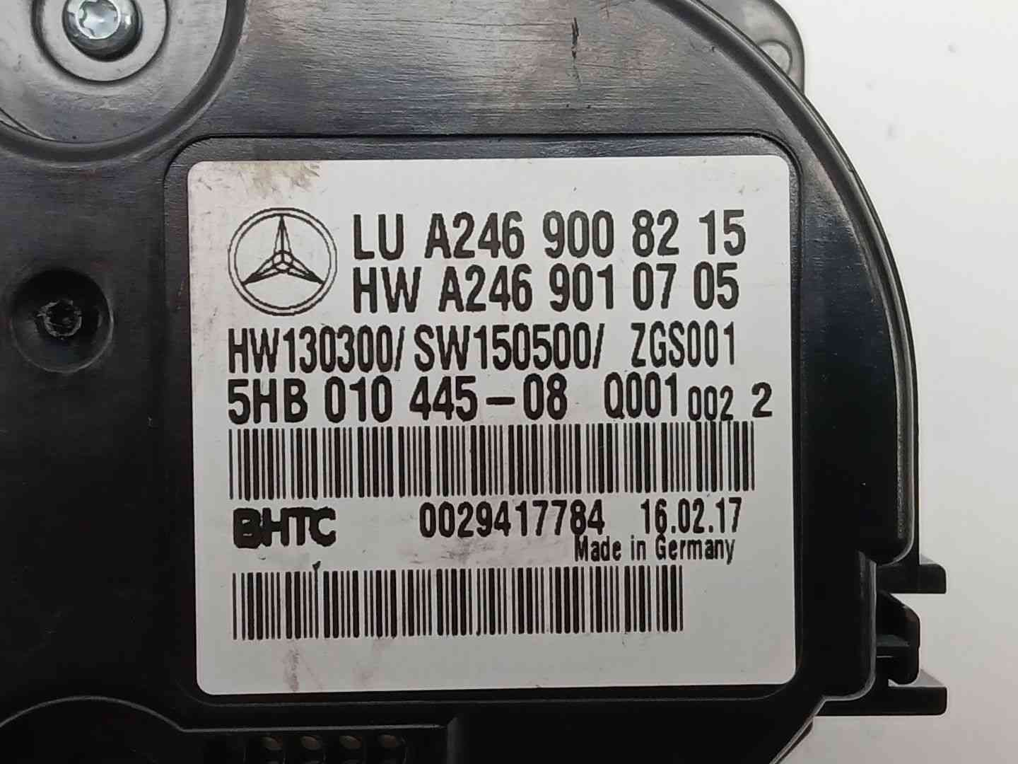 MANDO CLIMATIZADOR MERCEDES-BENZ CLASE A (W176) A2469008215 / 5HB01044508 / A2469010705 A24690082155HB01044508A2469010705 - Vista 3
