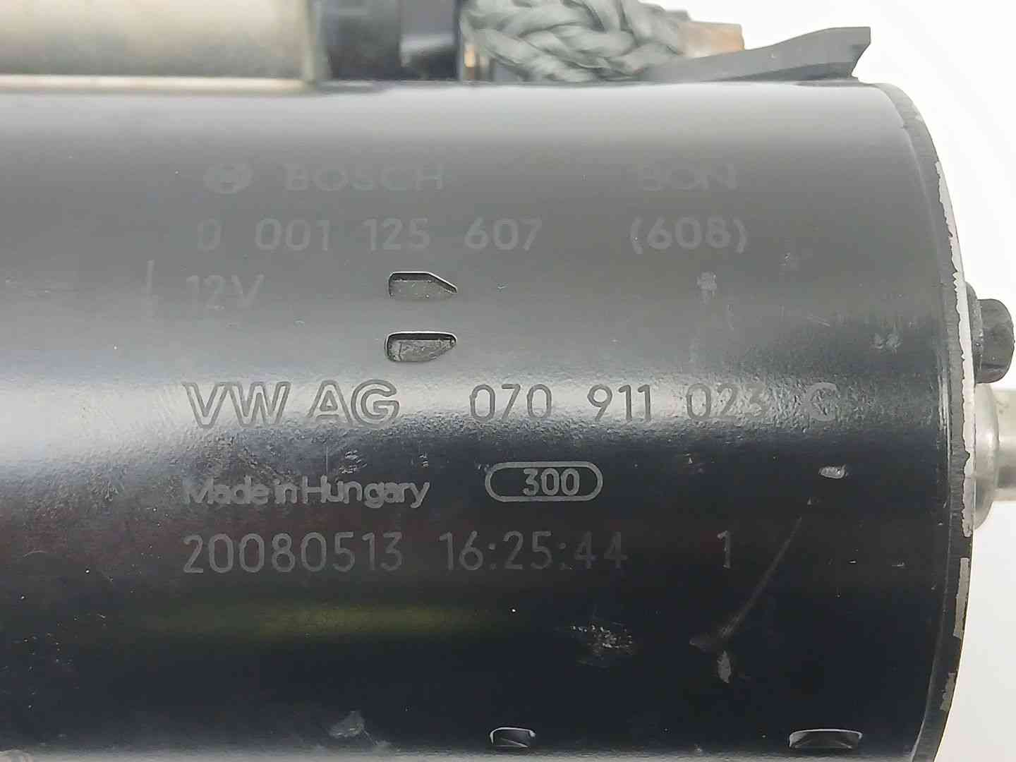 MOTOR ARRANQUE VOLKSWAGEN TOUAREG (7LA, 7L6, 7L7) 070911023C / 0001125607 070911023C0001125607 - Vista 2