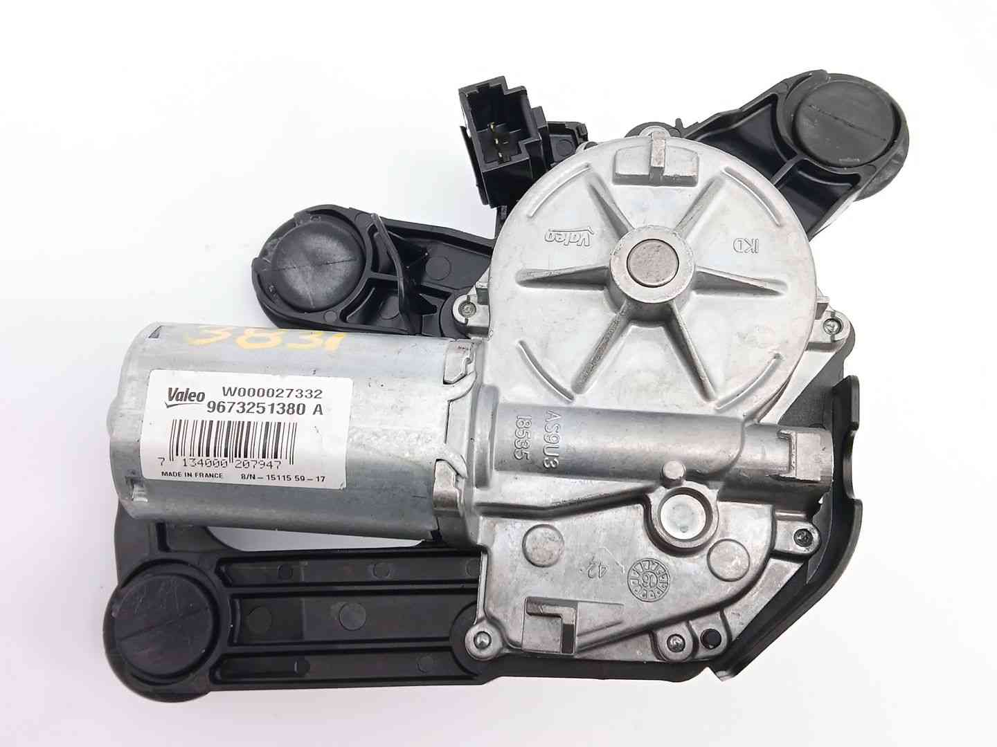MOTOR LIMPIA TRASERO PEUGEOT 208 I (CA_, CC_) 9673251380 / W000027332 9673251380W000027332 - Vista 2