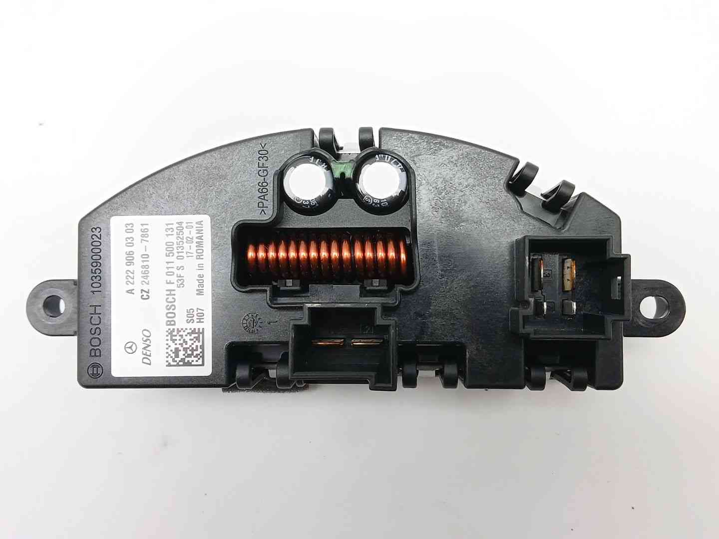 RESISTENCIA CALEFACCION MERCEDES-BENZ CLASE A (W176) A2229060303 / F011500131 / CZ2468107861 A2229060303F011500131CZ2468107861 - Vista 2