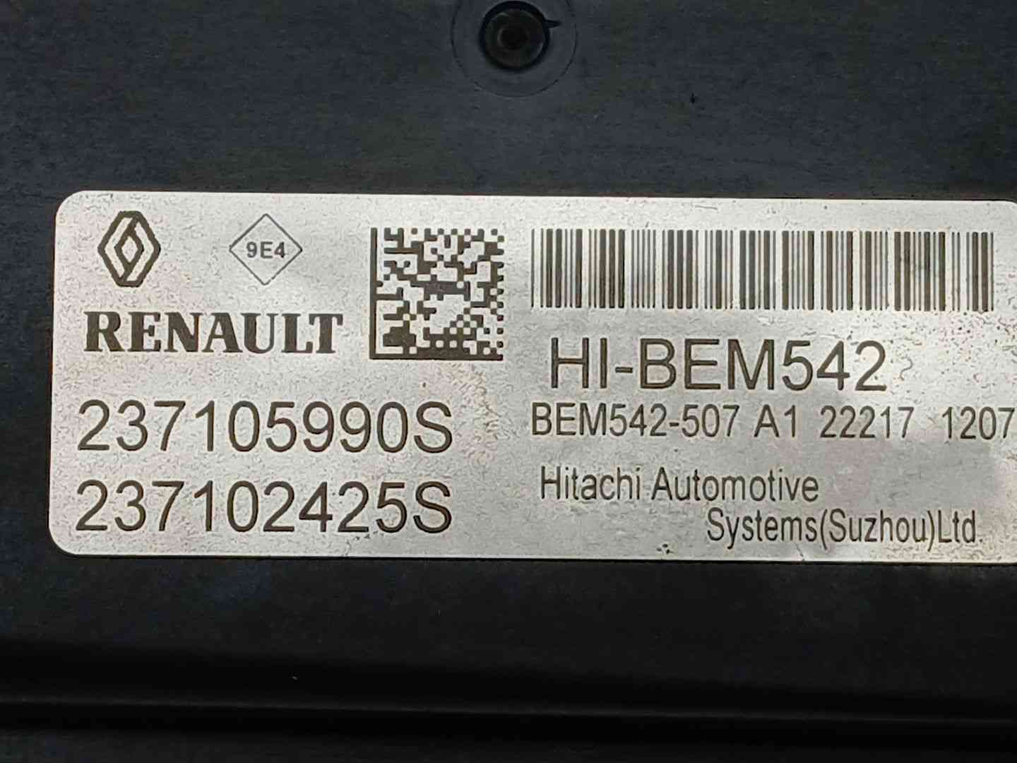 CENTRALITA MOTOR UCE RENAULT ARKANA I (LCM_, LDN_) 237105990S / 237102425S 237105990S237102425S - Vista 3