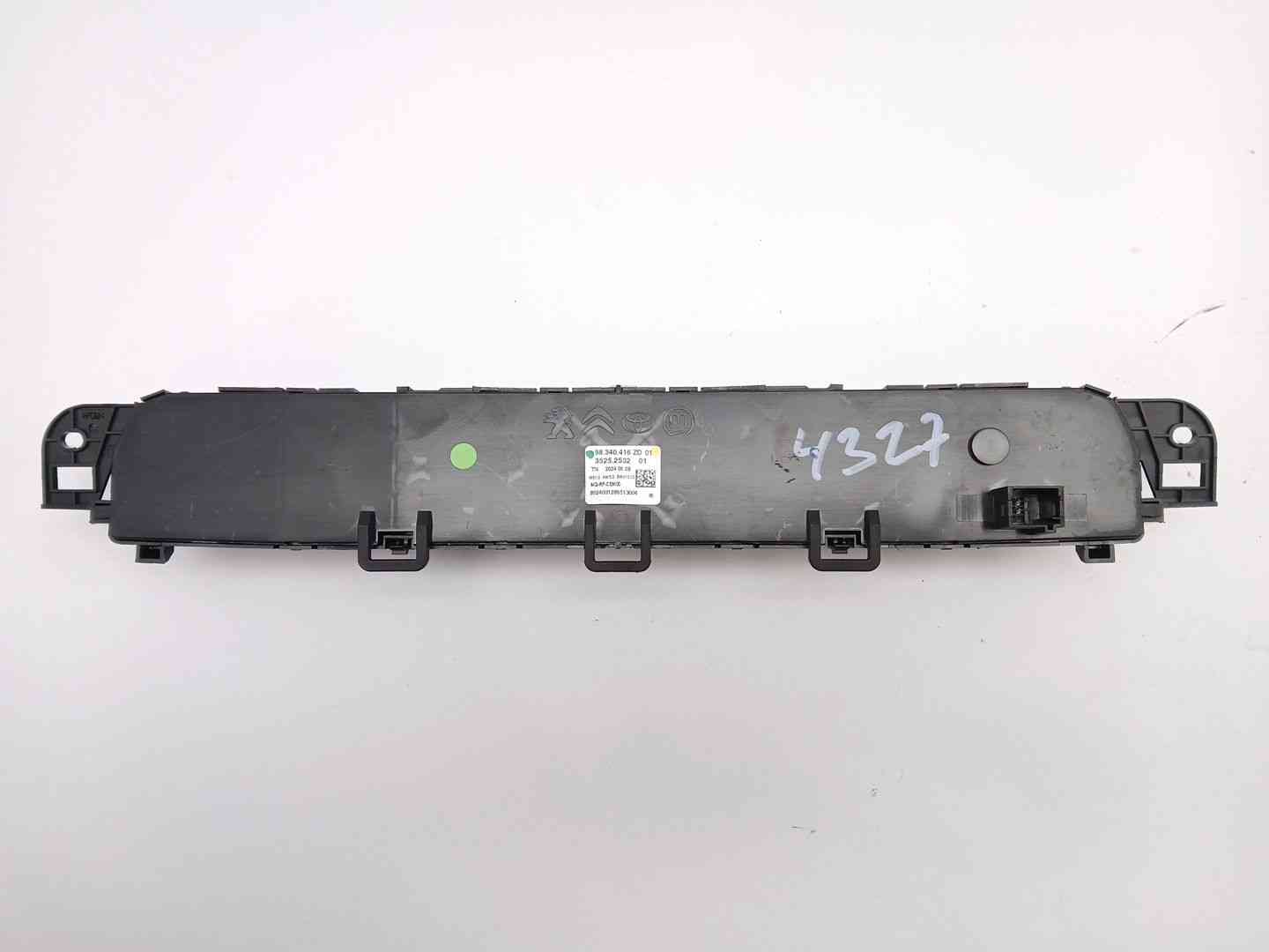 MANDO CLIMATIZADOR CITROËN BERLINGO Furgón/monospace (K9) 98340416ZD 98340416ZD - Vista 2