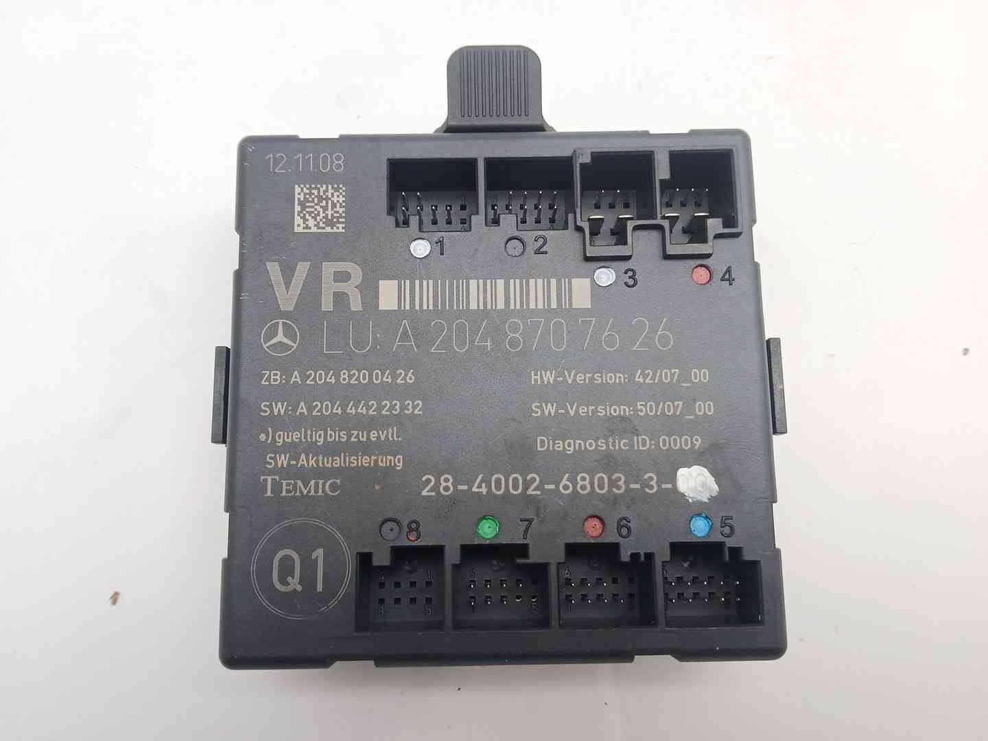 MODULO ELECTRONICO MERCEDES-BENZ CLASE C (W204) A2048707626 A2048707626