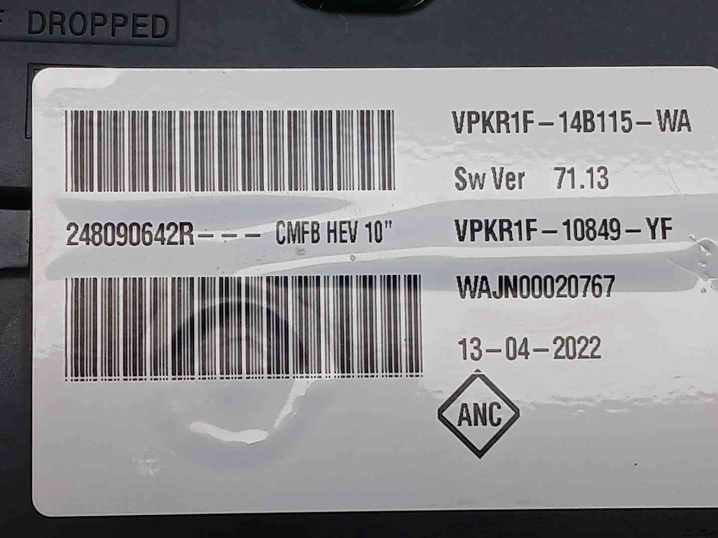 CUADRO INSTRUMENTOS RENAULT ARKANA I (LCM_, LDN_) 248090642R 248090642R - Vista 3