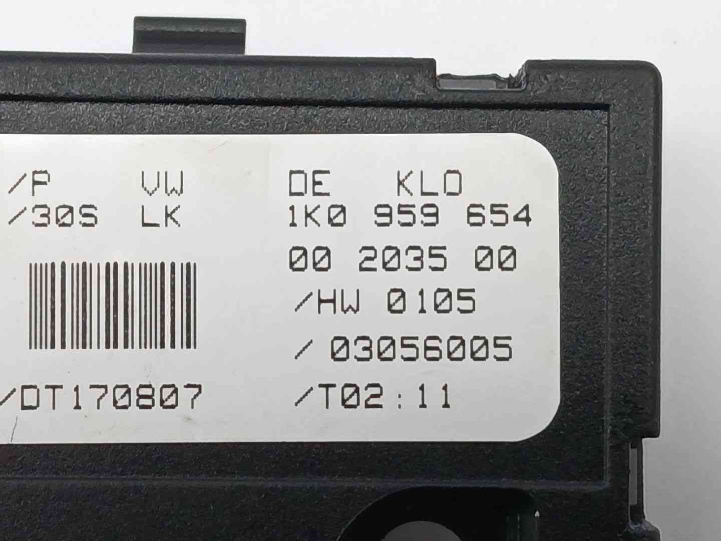 MODULO ELECTRONICO AUDI A3 Sportback (8PA) 1K0959654 1K0959654 - Vista 3