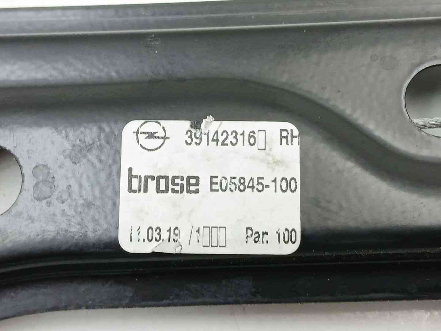 ELEVALUNAS DELANTERO DERECHO OPEL ASTRA K (B16) 39142316 / C86121100 39142316C86121100 - Vista 3