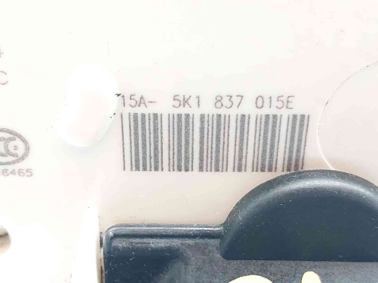 CERRADURA PUERTA DELANTERA IZQUIERDA VOLKSWAGEN GOLF VII LIM. 5K1837015E 5K1837015E - Vista 3