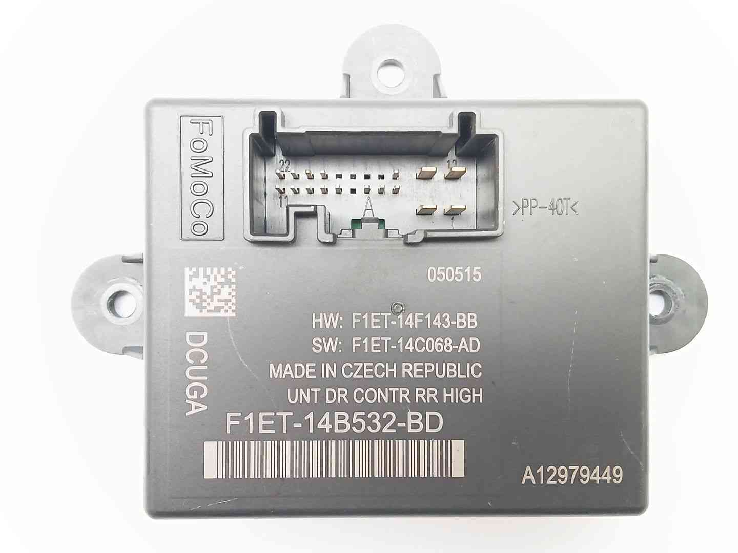 MODULO ELECTRONICO FORD GRAND C-MAX (DXA/CB7, DXA/CEU) F1ET14B532BD / F1ET14F143BB / F1ET14C068AD F1ET14B532BDF1ET14F143BBF1ET14C068AD