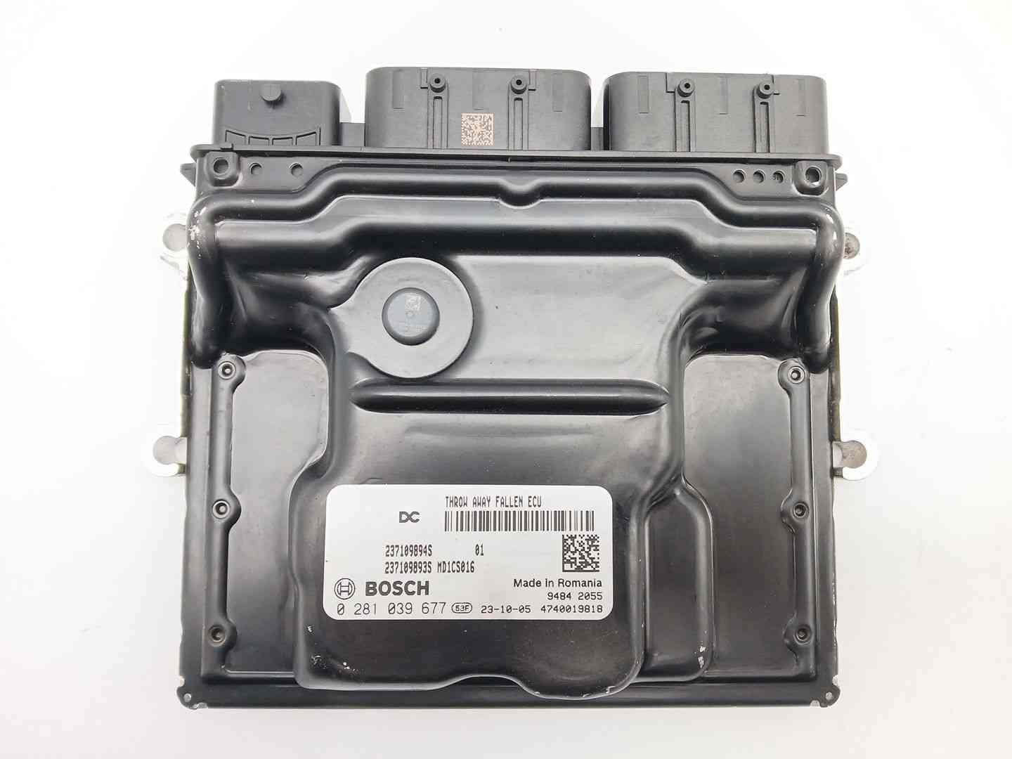 CENTRALITA MOTOR UCE RENAULT KANGOO III Furgón/monospace 237109894S / 237109893S / 0281039677 237109894S237109893S0281039677
