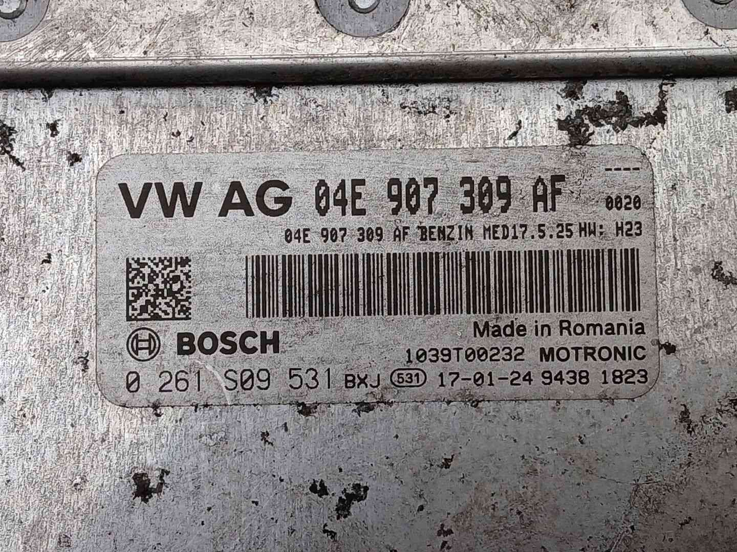 CENTRALITA MOTOR UCE SEAT IBIZA IV ST (6J8, 6P8) 04E907309AF / 0261S09531 04E907309AF0261S09531 - Vista 3