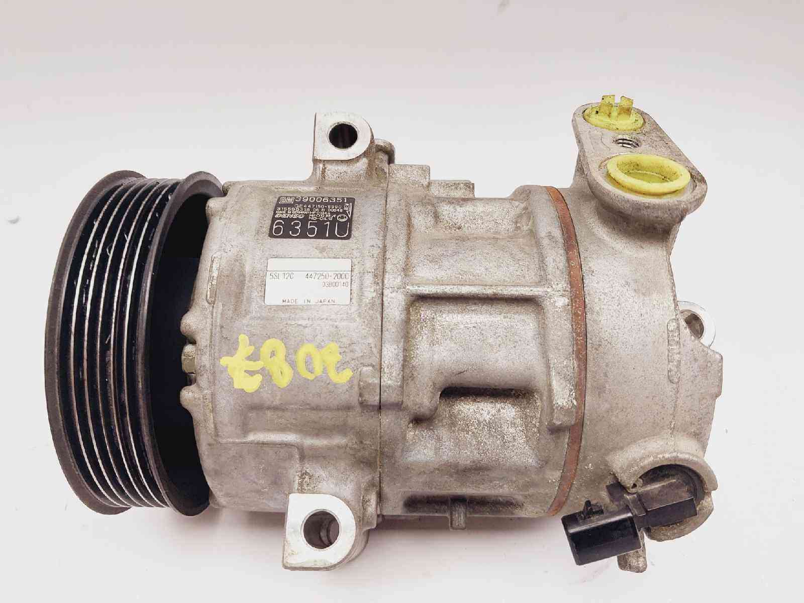 COMPRESOR AIRE ACONDICIONADO OPEL CORSA E 39006351 / 4472502000 390063514472502000