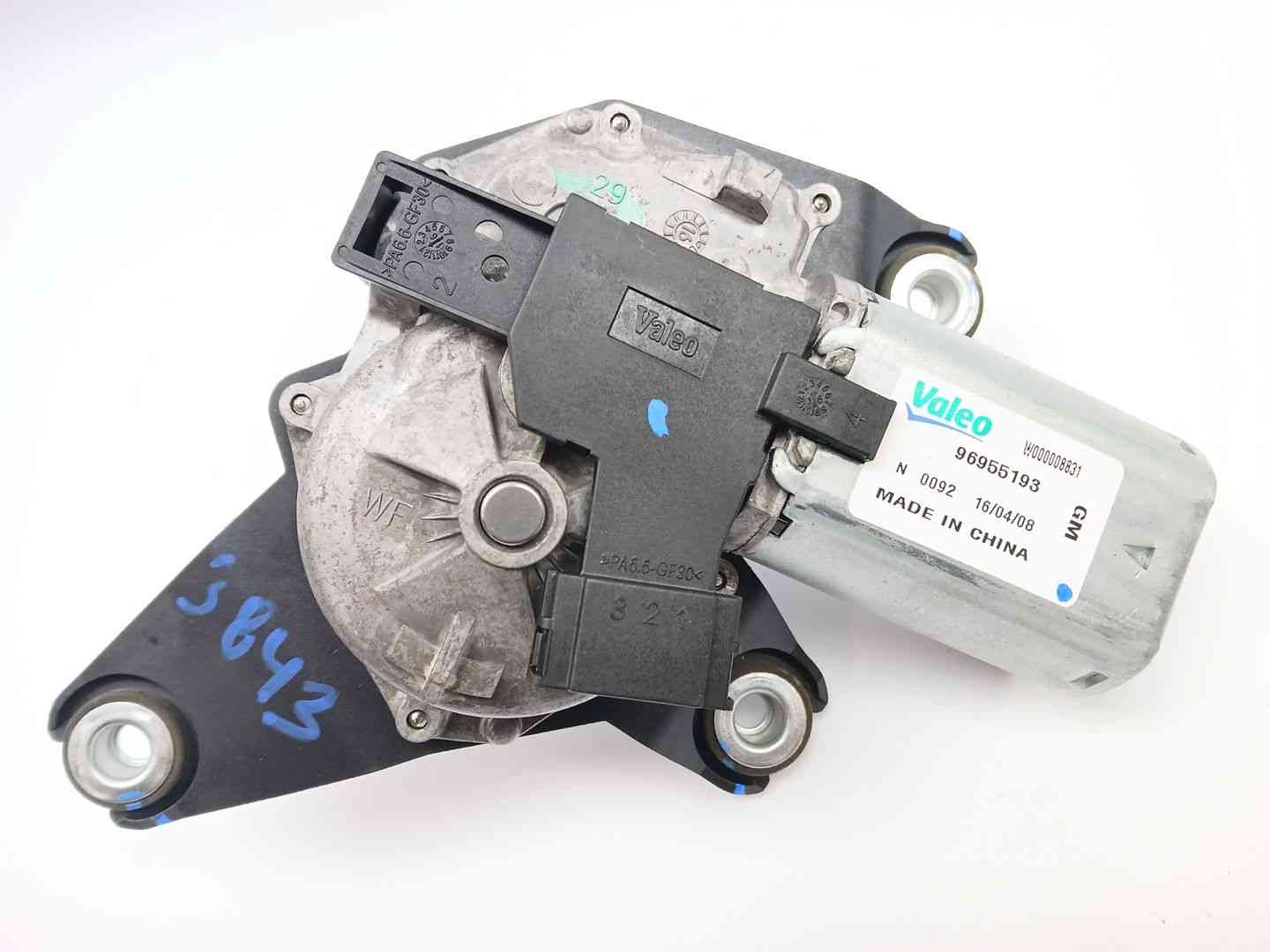 MOTOR LIMPIA TRASERO OPEL MOKKA / MOKKA X (J13) 96955193 / W000008831 96955193W000008831 - Vista 3