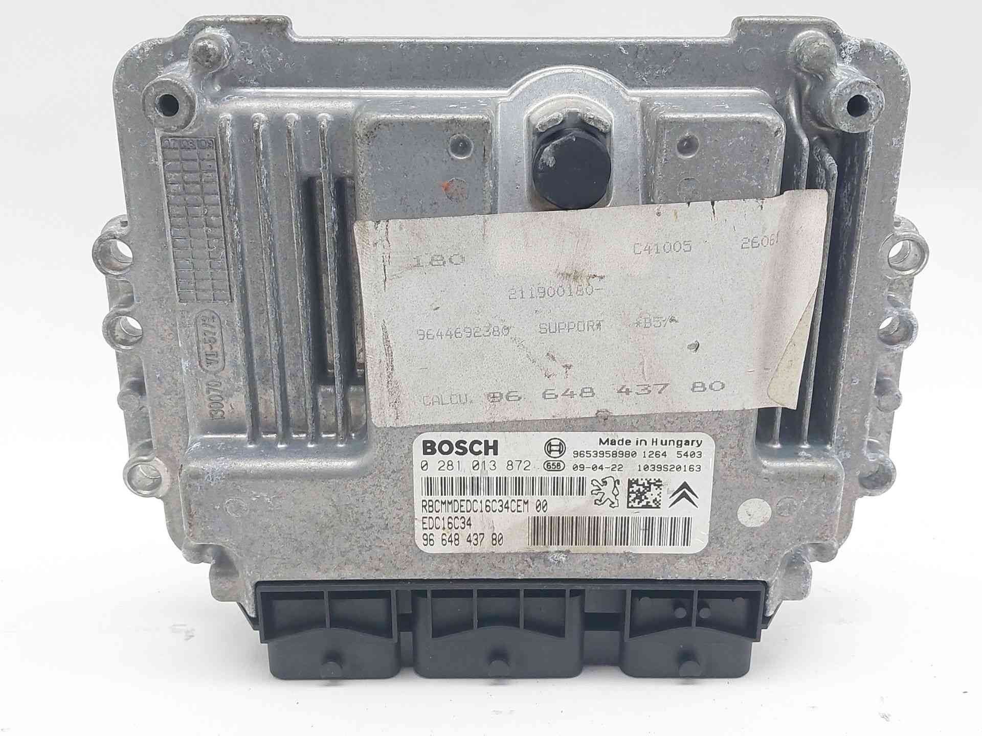 CENTRALITA MOTOR UCE CITROËN C4 I (LC_) 9664843780 9664843780