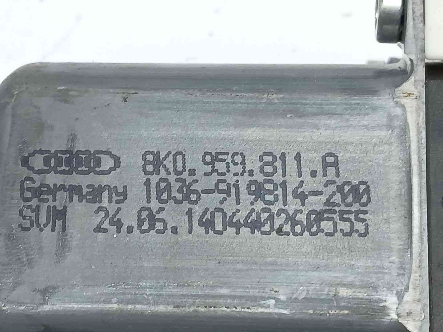 MOTOR ELEVALUNAS TRASERO IZQUIERDO AUDI A4 BER. (B8) 8K0959811A 8K0959811A - Vista 3