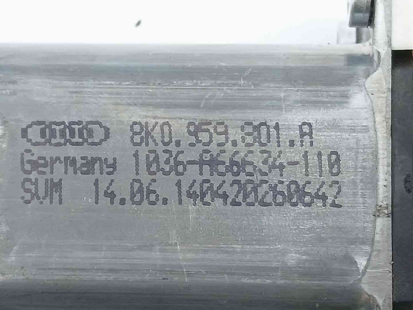 MOTOR ELEVALUNAS DELANTERO IZQUIERDO AUDI A4 BER. (B8) 8K0959801A 8K0959801A - Vista 3